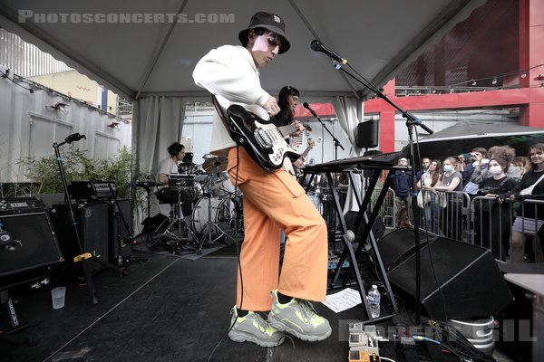 TAPEWORMS - 2021-07-08 - PARIS - Terrasse du Trabendo - 